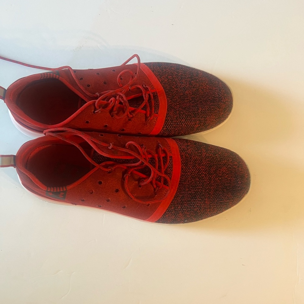 Under Armor Size 10.5 Red - image 1